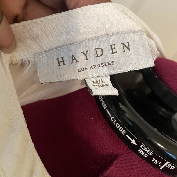 Hayden Ivory sheer top with full sleeves - Picture 2 of 4